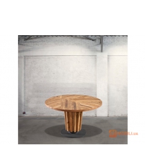 Круглий стіл в стилі лофт DB004132