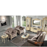 Комплект м'яких меблів диван і крісла в класичному стилі VIOLA LUXOR