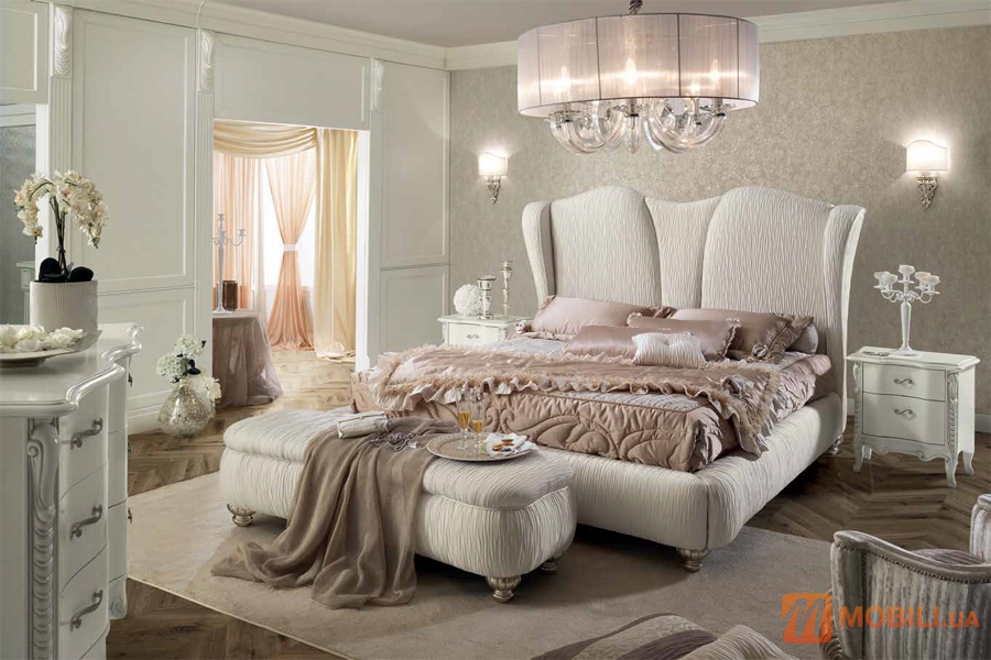 Ліжко двоспальне в стилі арт деко BOHEME
