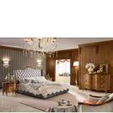 Ліжко двоспальне, в класичному стилі SILVER