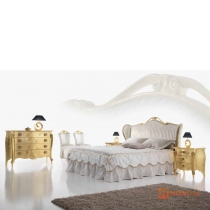 Ліжко двоспальне, в класичному стилі SILVER