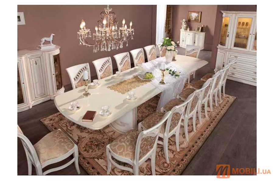 Комплект меблів в столову кімнату, класичний стиль OPIUM