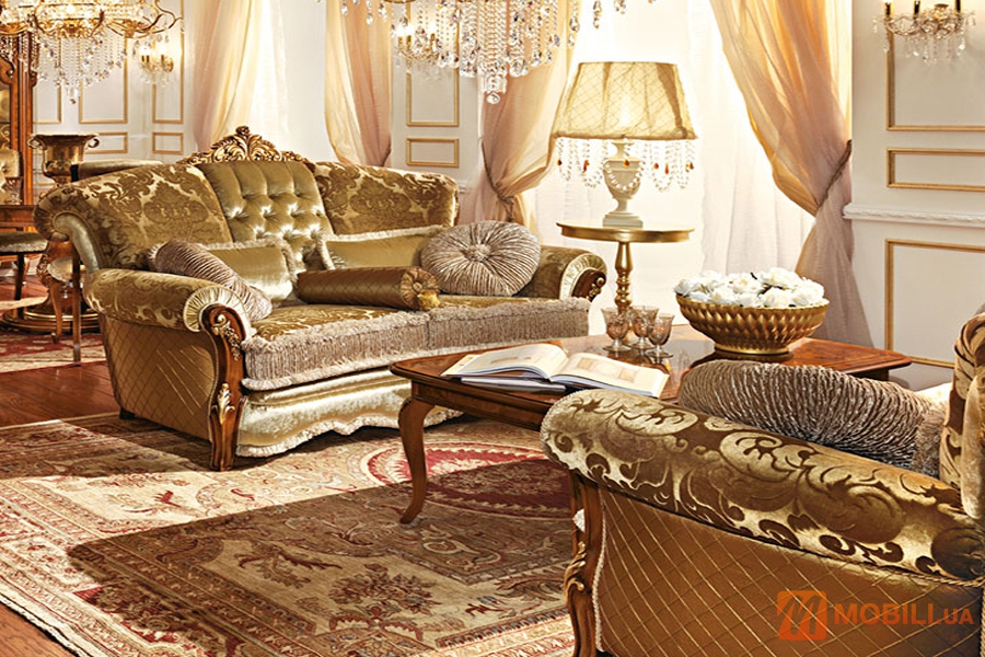 М'які меблі в класичному стилі ROGGENZA LUXURI COLLECTION