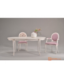 Овальний, розкладний стіл в класичному стилі BRIANZOLO