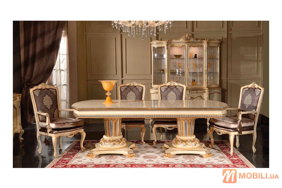 Комплект меблів в столову кімнату, класичний стиль SCAPPINI 04