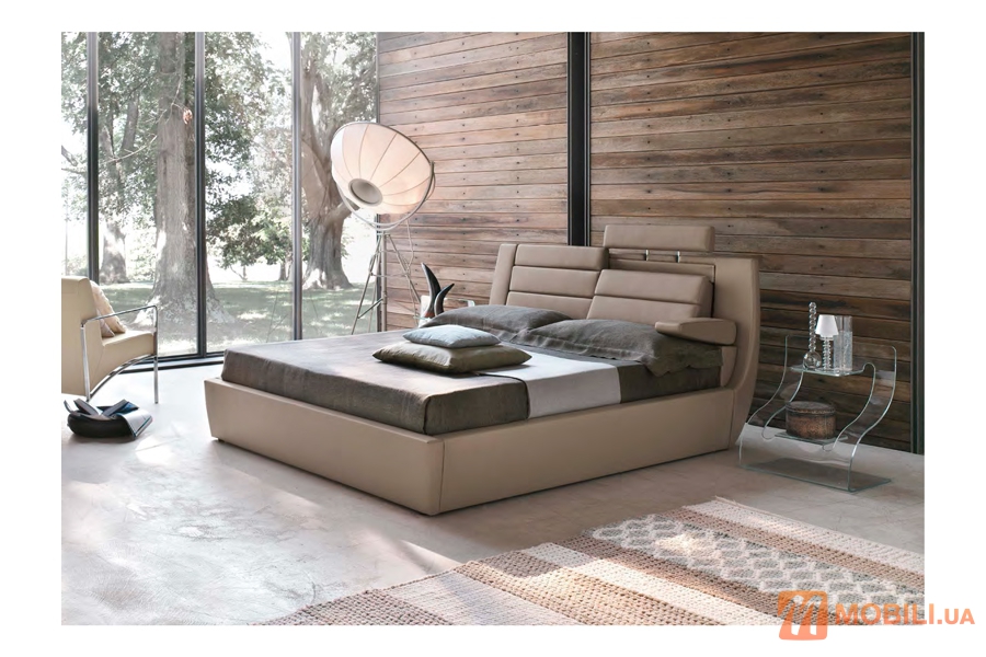 Ліжко двоспальне в сучасному стилі ROMA