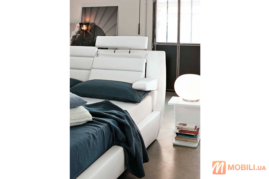 Ліжко двоспальне в сучасному стилі ROMA