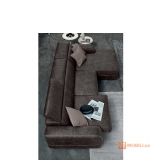 Модульний диван в сучасному стилі, оббивка шкіра GREGORY