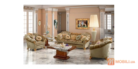 Комплект диван и крісла в класичному стилі AIDA