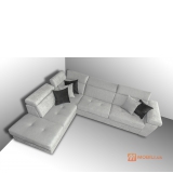 Кутовий диван - ліжко, в сучасному стилі SIMON