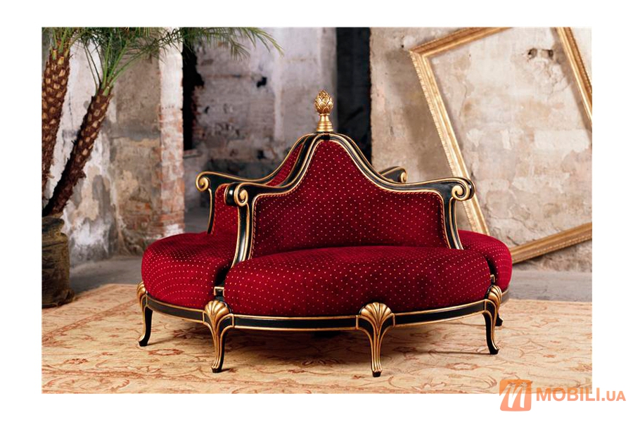 Круглий диван в класичному стилі BOUDOIR
