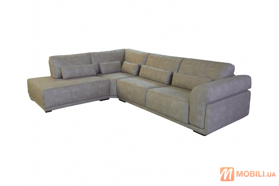 Кутовий диван не розкладний, оббивка тканина, в сучасному стилі MANTEGNA