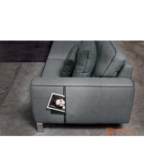 Модульний диван  в сучасному стилі, оббивка шкіра RUSSEL