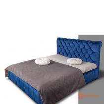 Ліжко в тканинній оббивці, з підйомним механізмом VIENNA