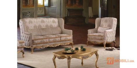 Комплект м'яких меблів в класичному стилі ELIA