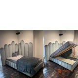 Ліжко Із стіновою панеллю GLORIA