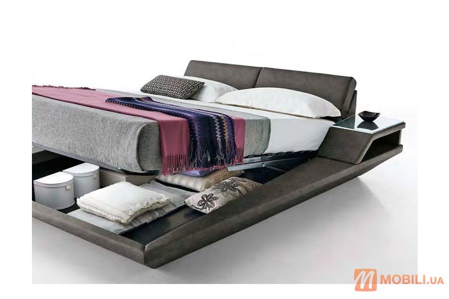 Ліжко з підйомним механізмом в сучасному стилі ELBA
