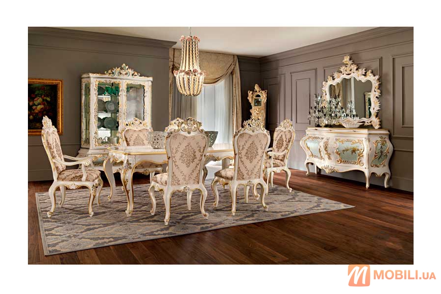 Меблі в стилі барокко, в столову кімнату VILLA VENEZIA