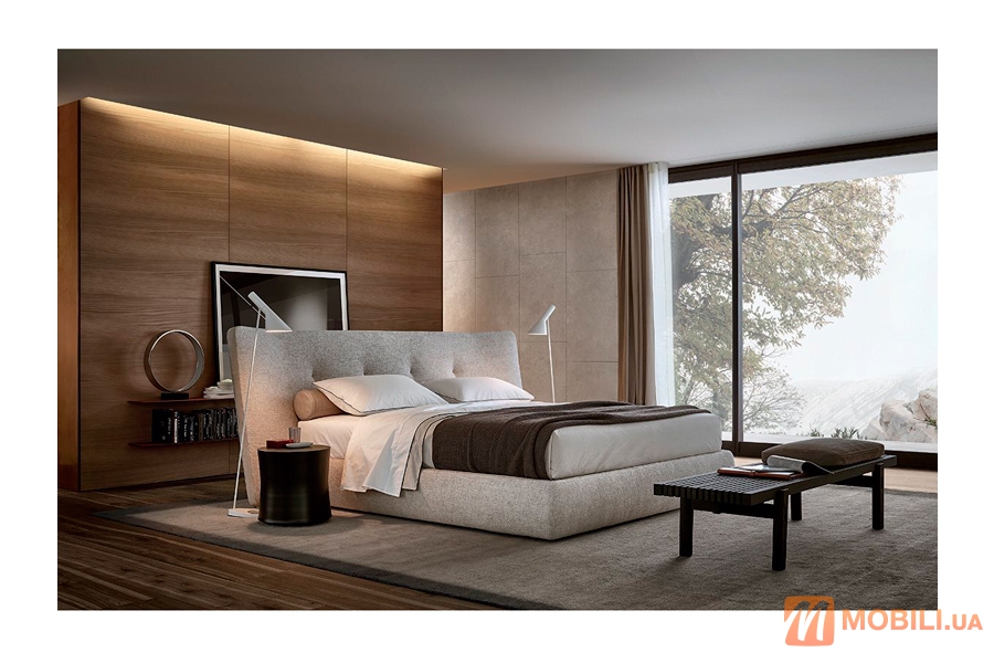 Ліжко двоспальне в сучасному стилі REVER