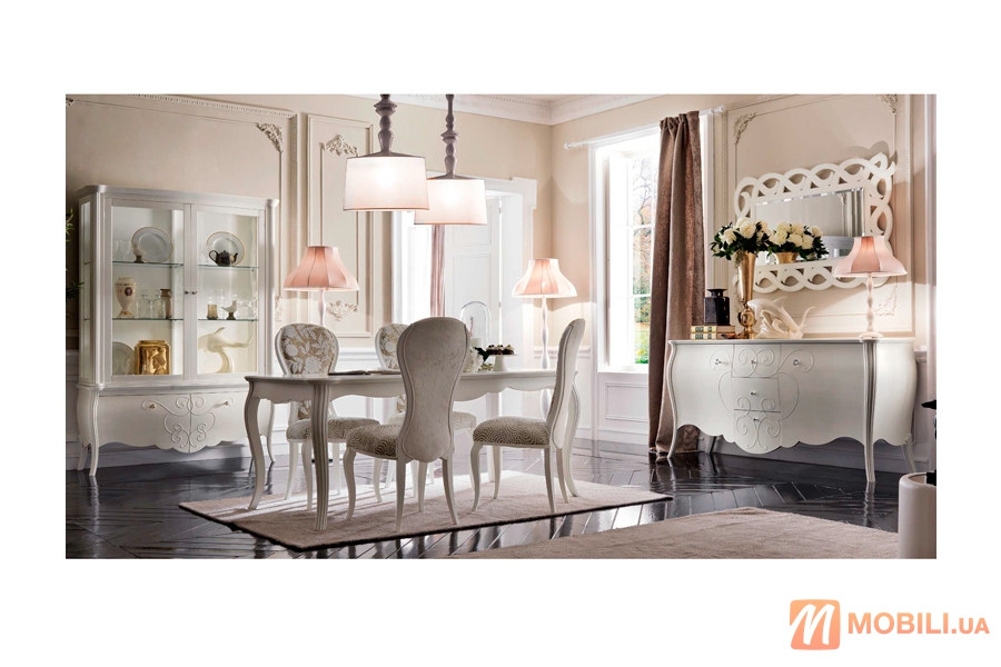 Комплект меблів в столову кімнату, класичний стиль FRANCESCA