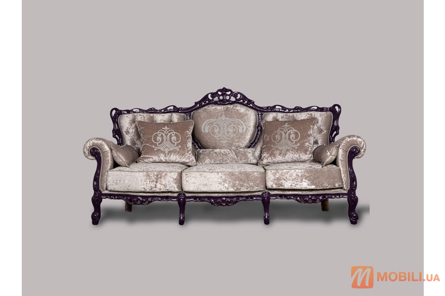 Комплект диван 3 місний і 2 крісла в стилі барокко BAROCCO D