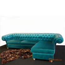 Кутовий диван ліжко в стилі арт деко EKON ANGOLO